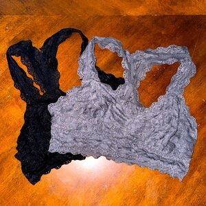 2 Lacey Bralettes
